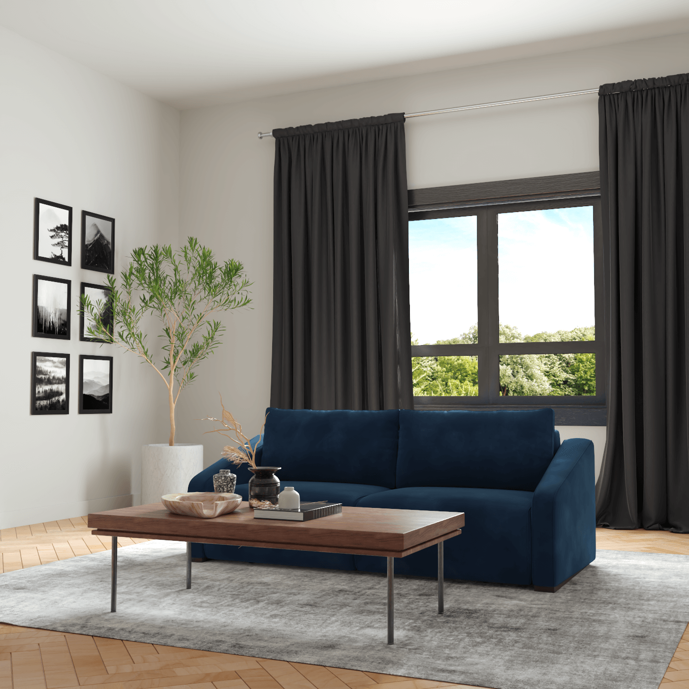 Chelsea Sofa Bed with Modern Form and Convertible Function
