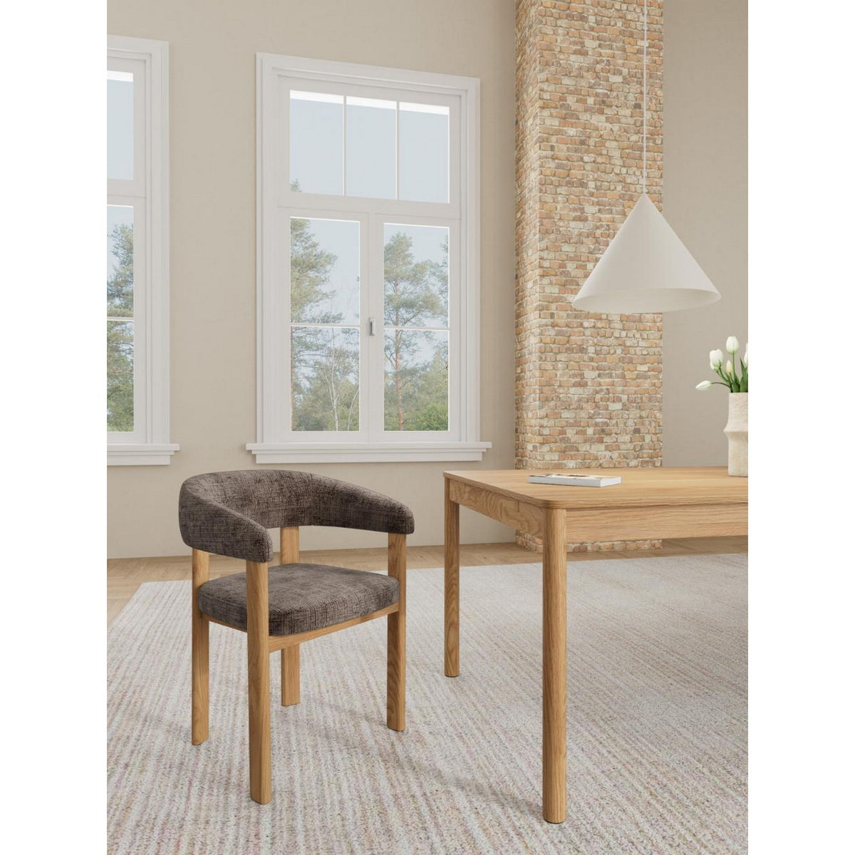 Dining Chair Myles - Brown