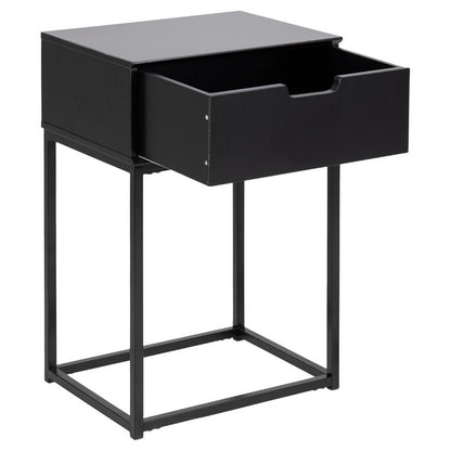 Bedside Table Mitra - Black