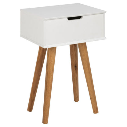 Bedside Table Mitra - White
