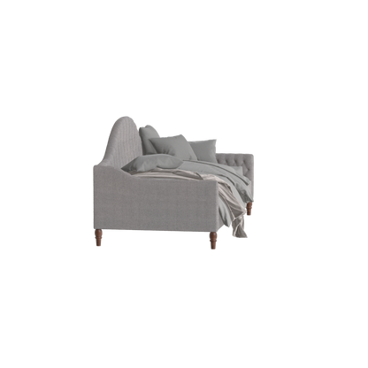 Elise Daybed with Elegant Curves and Versatile Comfort