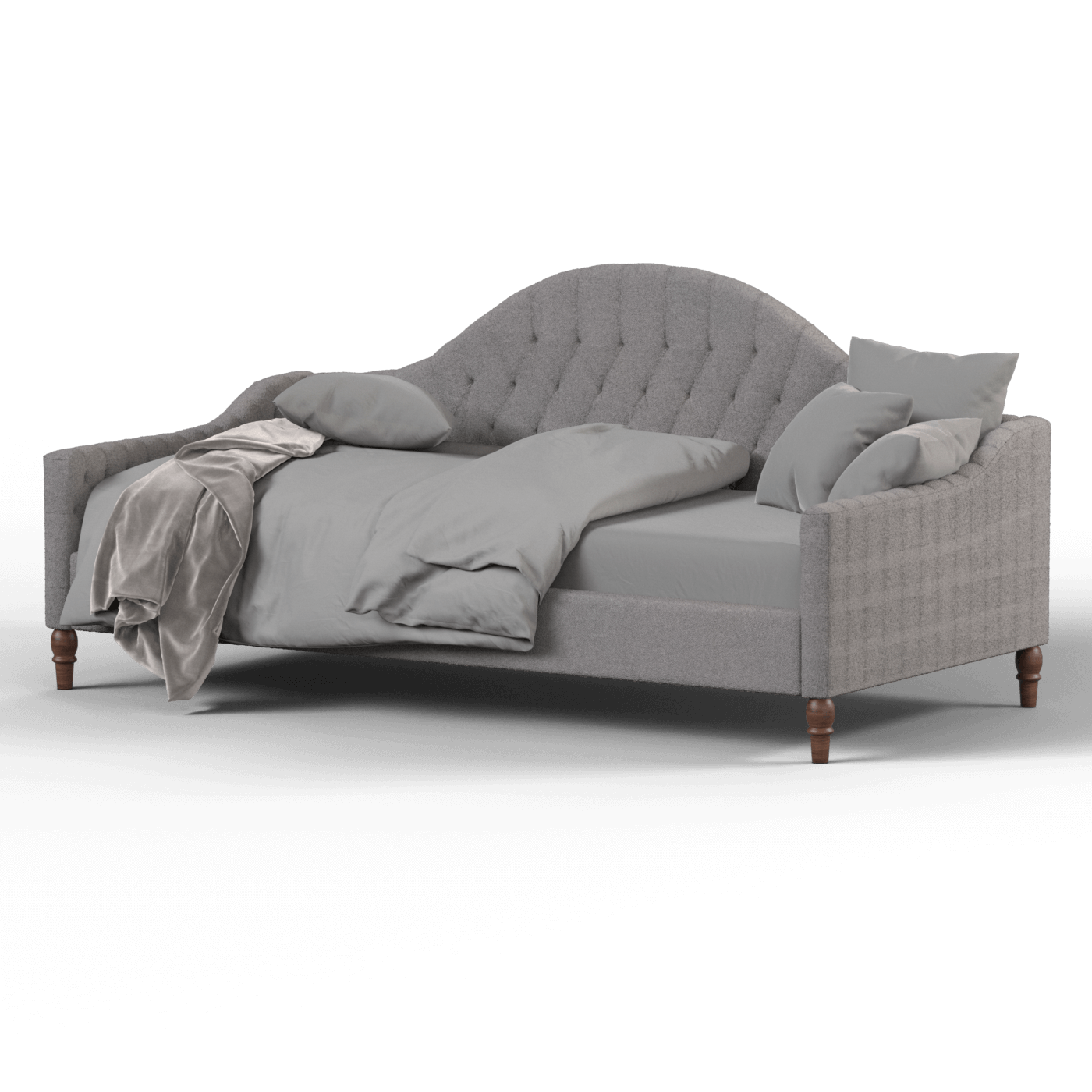 Elise Daybed with Elegant Curves and Versatile Comfort