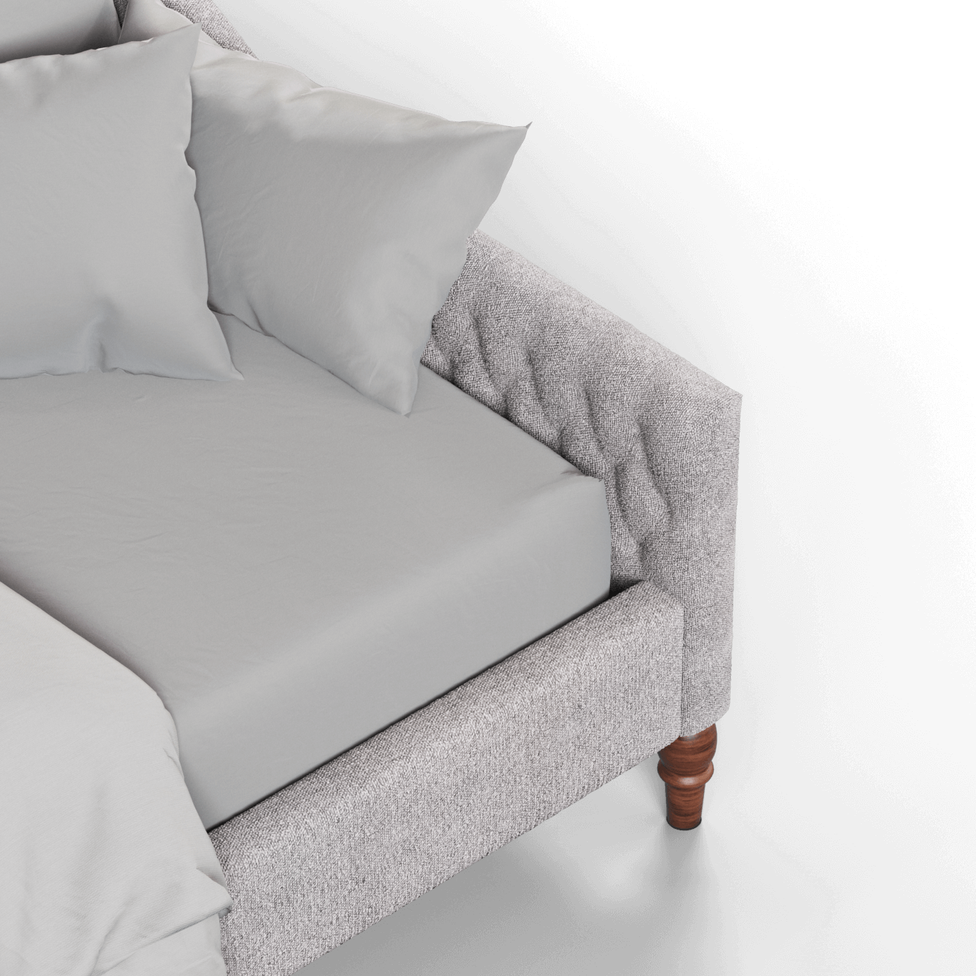 Elise Daybed with Elegant Curves and Versatile Comfort