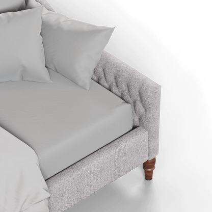 Elise Daybed with Elegant Curves and Versatile Comfort