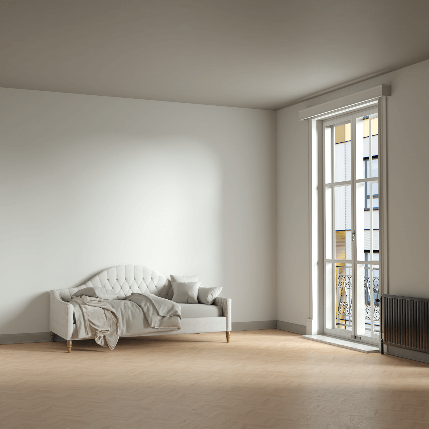 Elise Daybed with Elegant Curves and Versatile Comfort