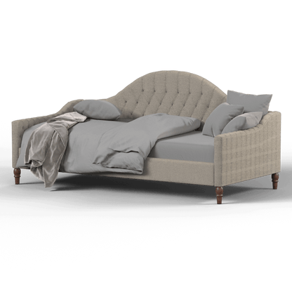 Elise Daybed with Elegant Curves and Versatile Comfort