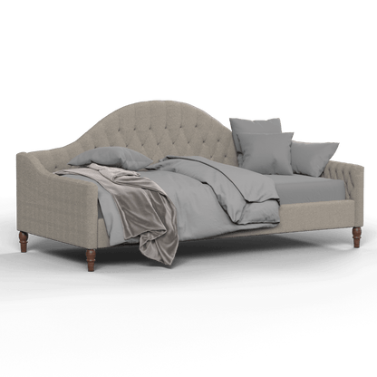 Elise Daybed with Elegant Curves and Versatile Comfort