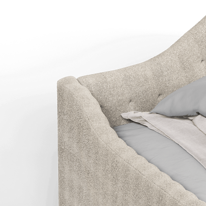 Elise Daybed with Elegant Curves and Versatile Comfort