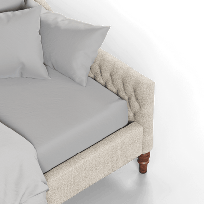 Elise Daybed with Elegant Curves and Versatile Comfort