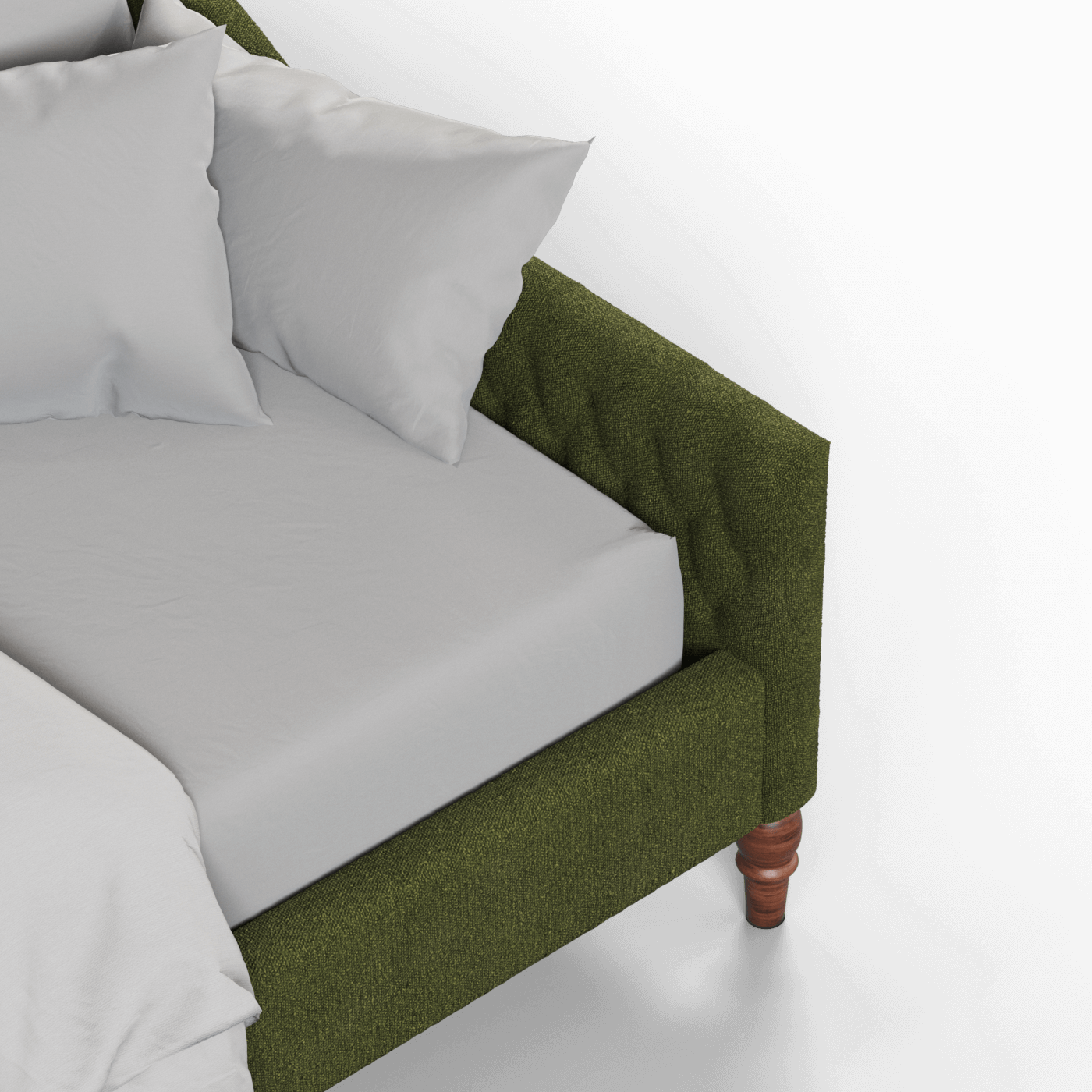 Elise Daybed with Elegant Curves and Versatile Comfort
