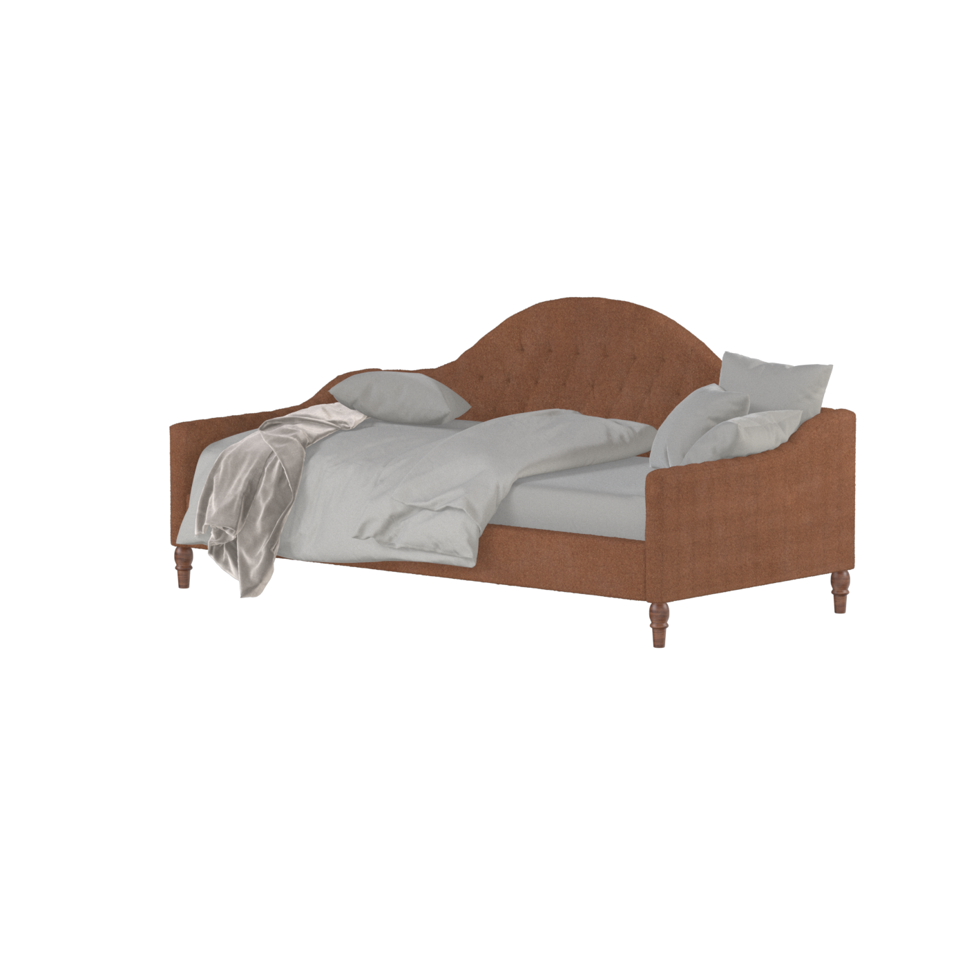 Lit de repos Elise aux courbes élégantes et au confort polyvalent