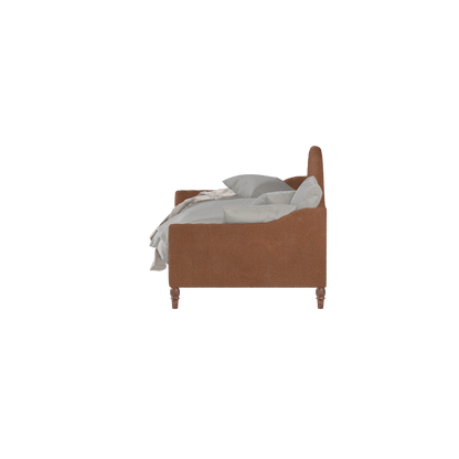 Lit de repos Elise aux courbes élégantes et au confort polyvalent