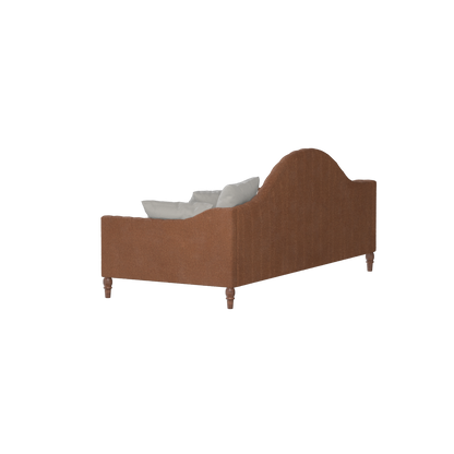 Lit de repos Elise aux courbes élégantes et au confort polyvalent