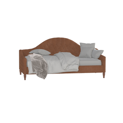 Lit de repos Elise aux courbes élégantes et au confort polyvalent