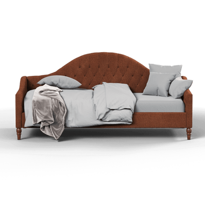 Lit de repos Elise aux courbes élégantes et au confort polyvalent