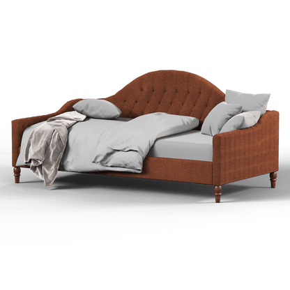 Lit de repos Elise aux courbes élégantes et au confort polyvalent