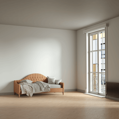 Lit de repos Elise aux courbes élégantes et au confort polyvalent
