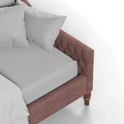 Elise Daybed with Elegant Curves and Versatile Comfort