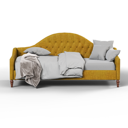 Elise Daybed with Elegant Curves and Versatile Comfort