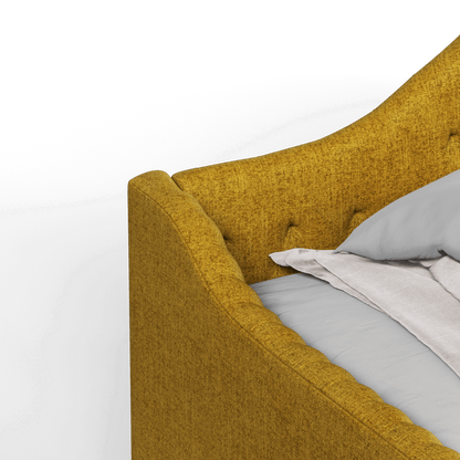 Elise Daybed with Elegant Curves and Versatile Comfort