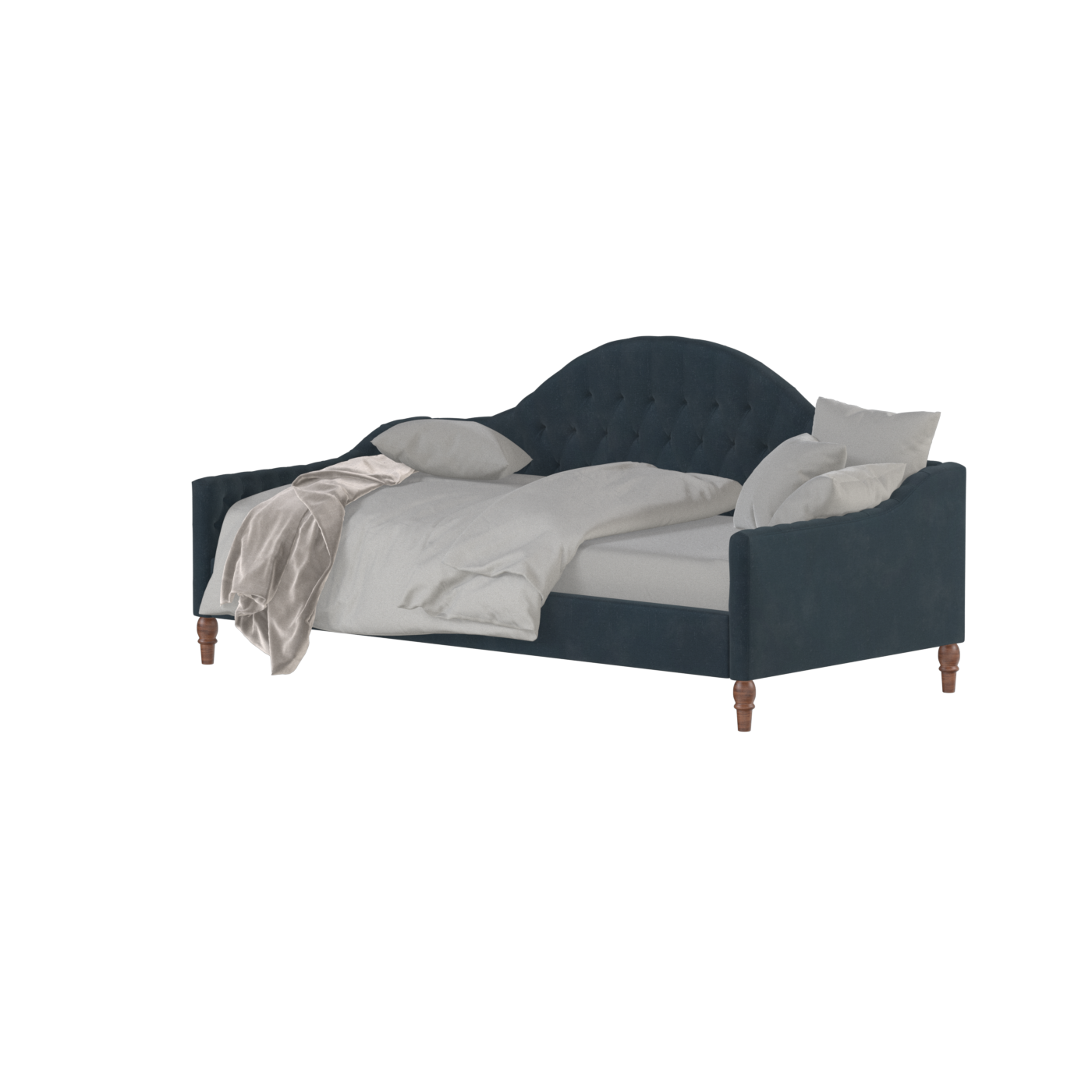 Elise Daybed with Elegant Curves and Versatile Comfort