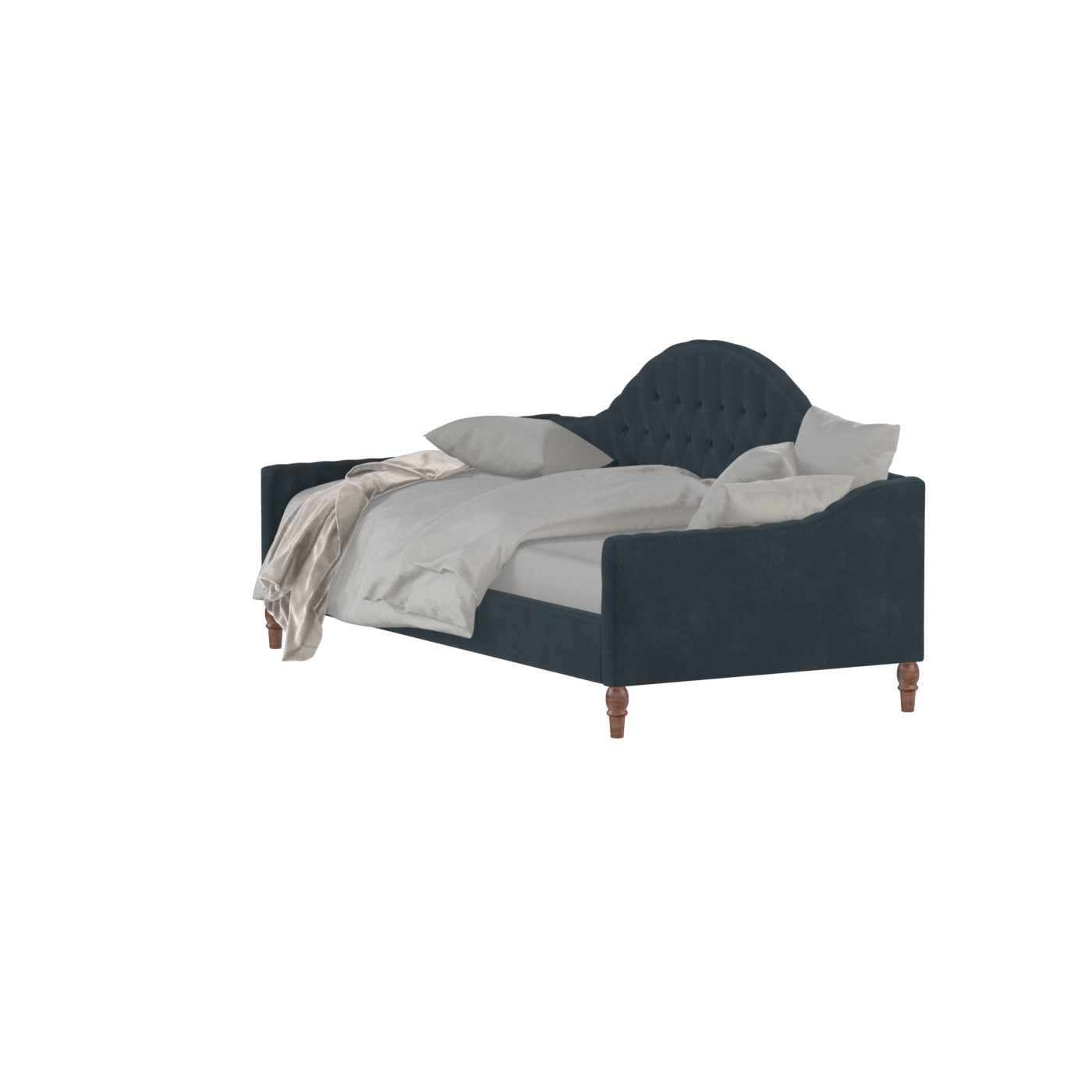 Elise Daybed with Elegant Curves and Versatile Comfort