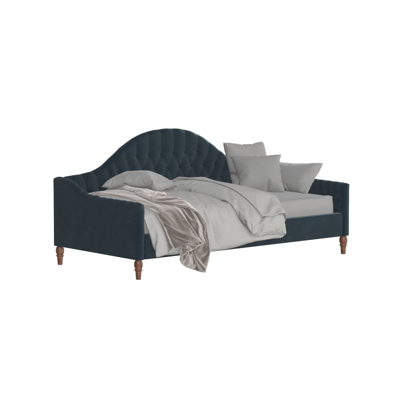 Elise Daybed with Elegant Curves and Versatile Comfort