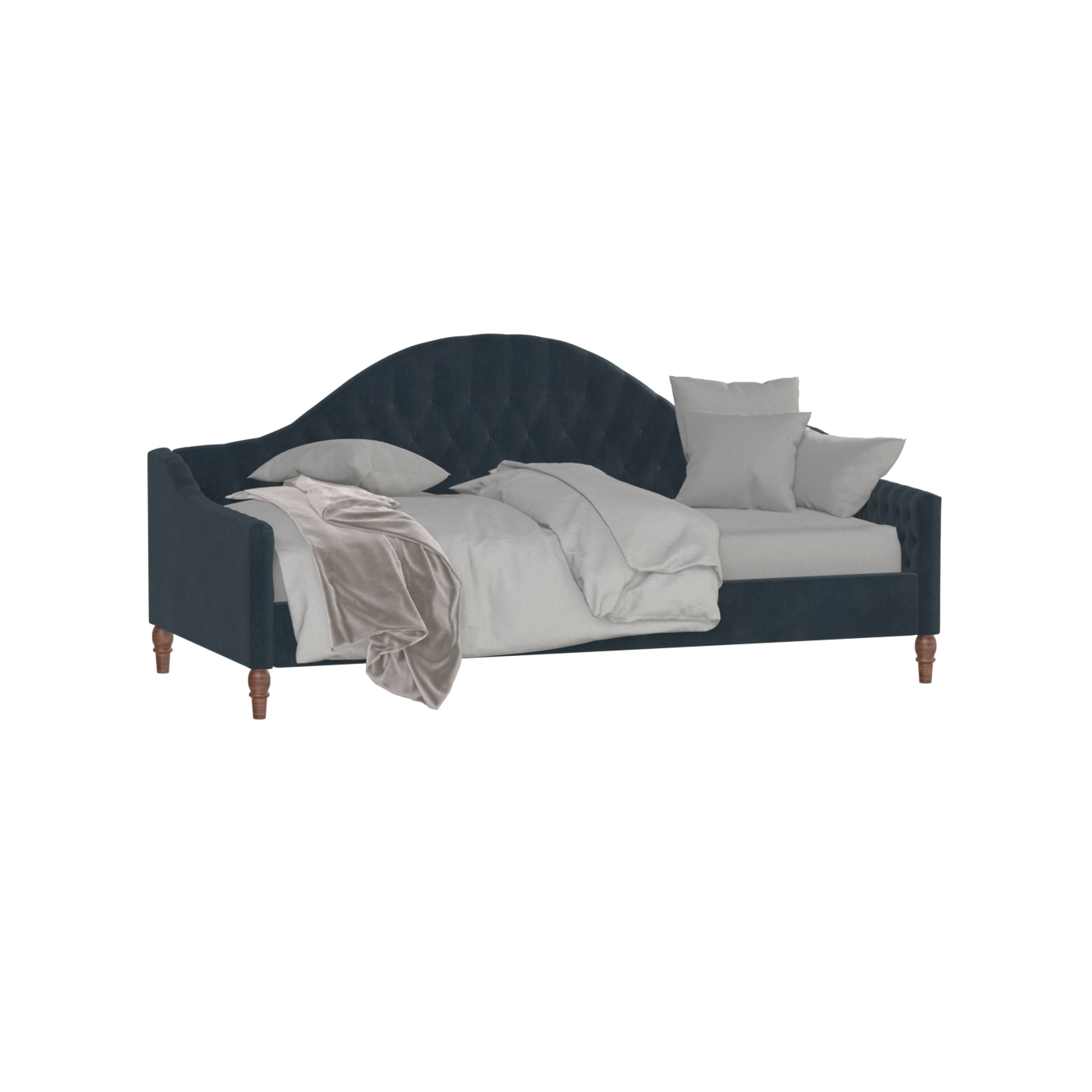 Elise Daybed with Elegant Curves and Versatile Comfort