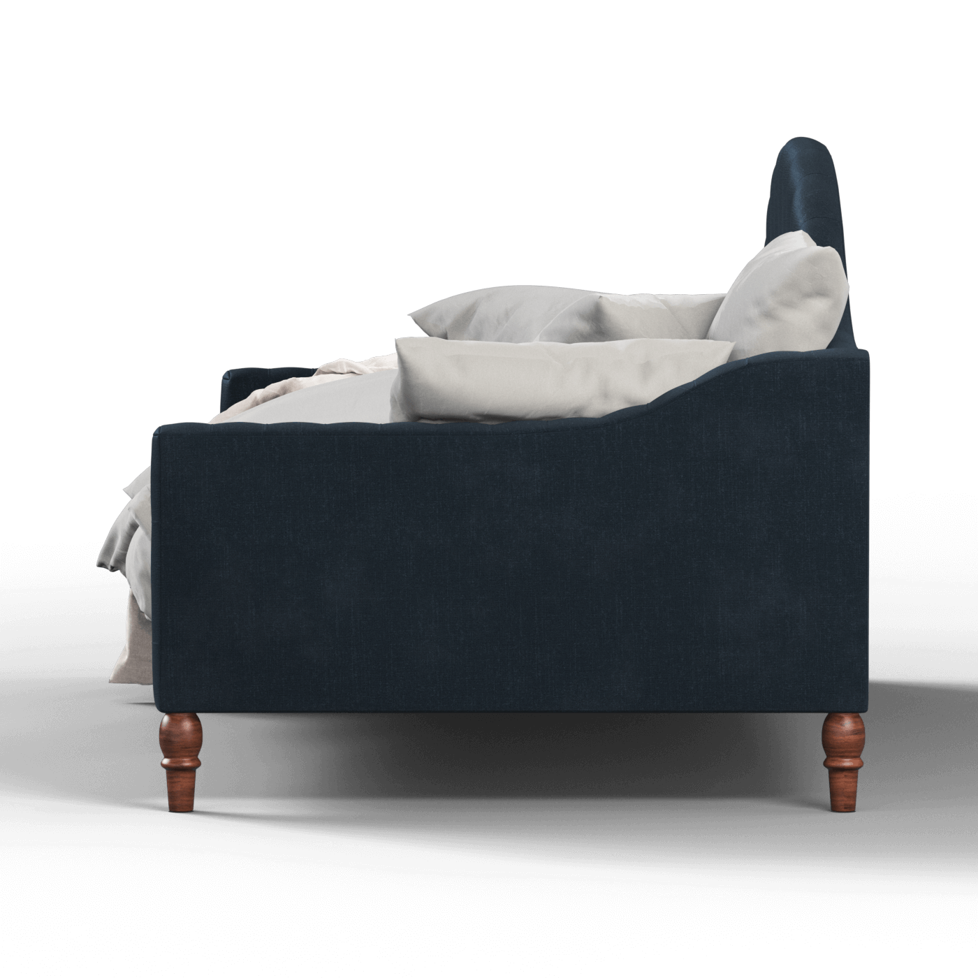 Elise Daybed with Elegant Curves and Versatile Comfort
