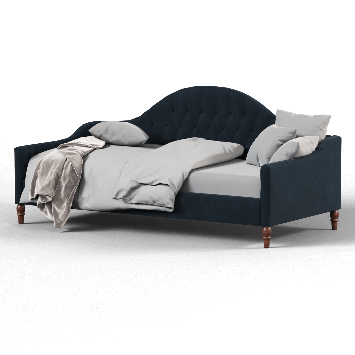 Elise Daybed with Elegant Curves and Versatile Comfort