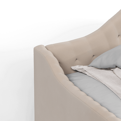 Elise Daybed with Elegant Curves and Versatile Comfort