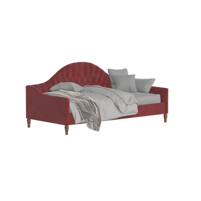 Lit de repos Elise aux courbes élégantes et au confort polyvalent