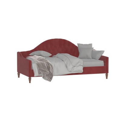 Lit de repos Elise aux courbes élégantes et au confort polyvalent