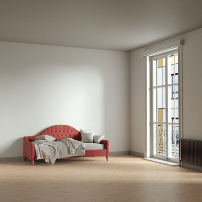 Lit de repos Elise aux courbes élégantes et au confort polyvalent