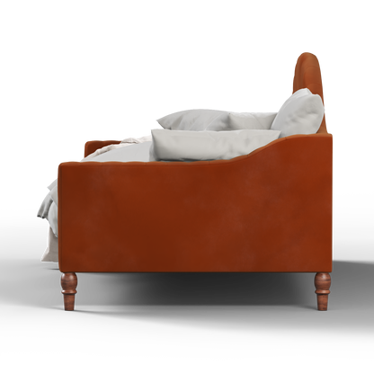 Elise Daybed with Elegant Curves and Versatile Comfort