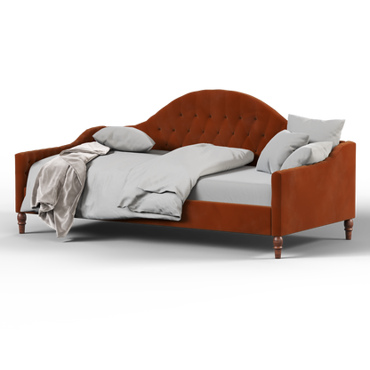 Elise Daybed with Elegant Curves and Versatile Comfort
