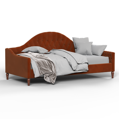 Elise Daybed with Elegant Curves and Versatile Comfort