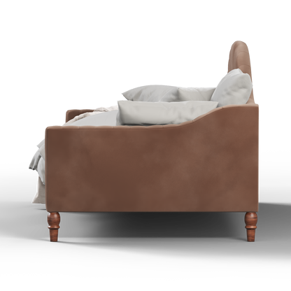 Elise Daybed with Elegant Curves and Versatile Comfort