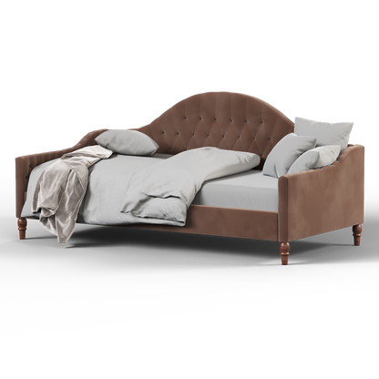 Elise Daybed with Elegant Curves and Versatile Comfort