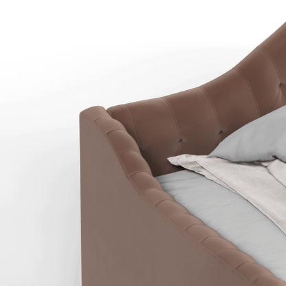 Elise Daybed with Elegant Curves and Versatile Comfort