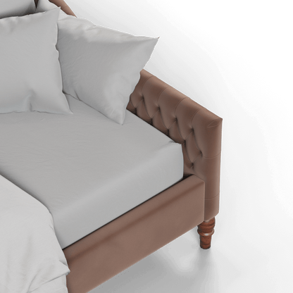 Elise Daybed with Elegant Curves and Versatile Comfort