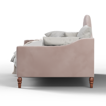 Elise Daybed with Elegant Curves and Versatile Comfort