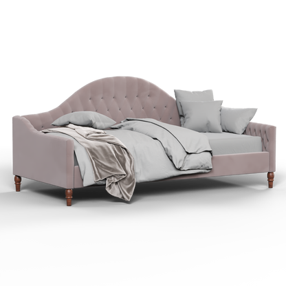 Elise Daybed with Elegant Curves and Versatile Comfort