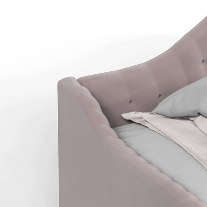 Elise Daybed with Elegant Curves and Versatile Comfort