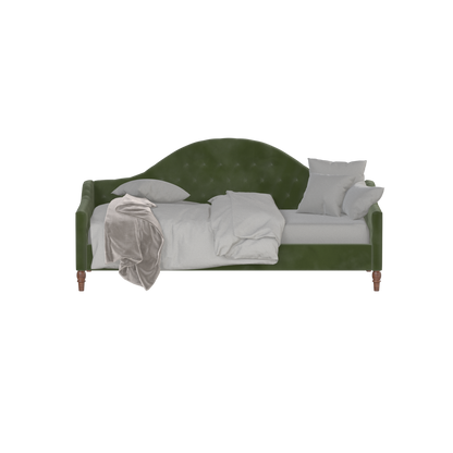 Lit de repos Elise aux courbes élégantes et au confort polyvalent