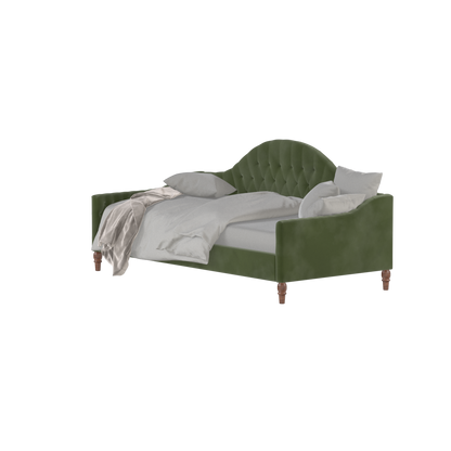 Lit de repos Elise aux courbes élégantes et au confort polyvalent