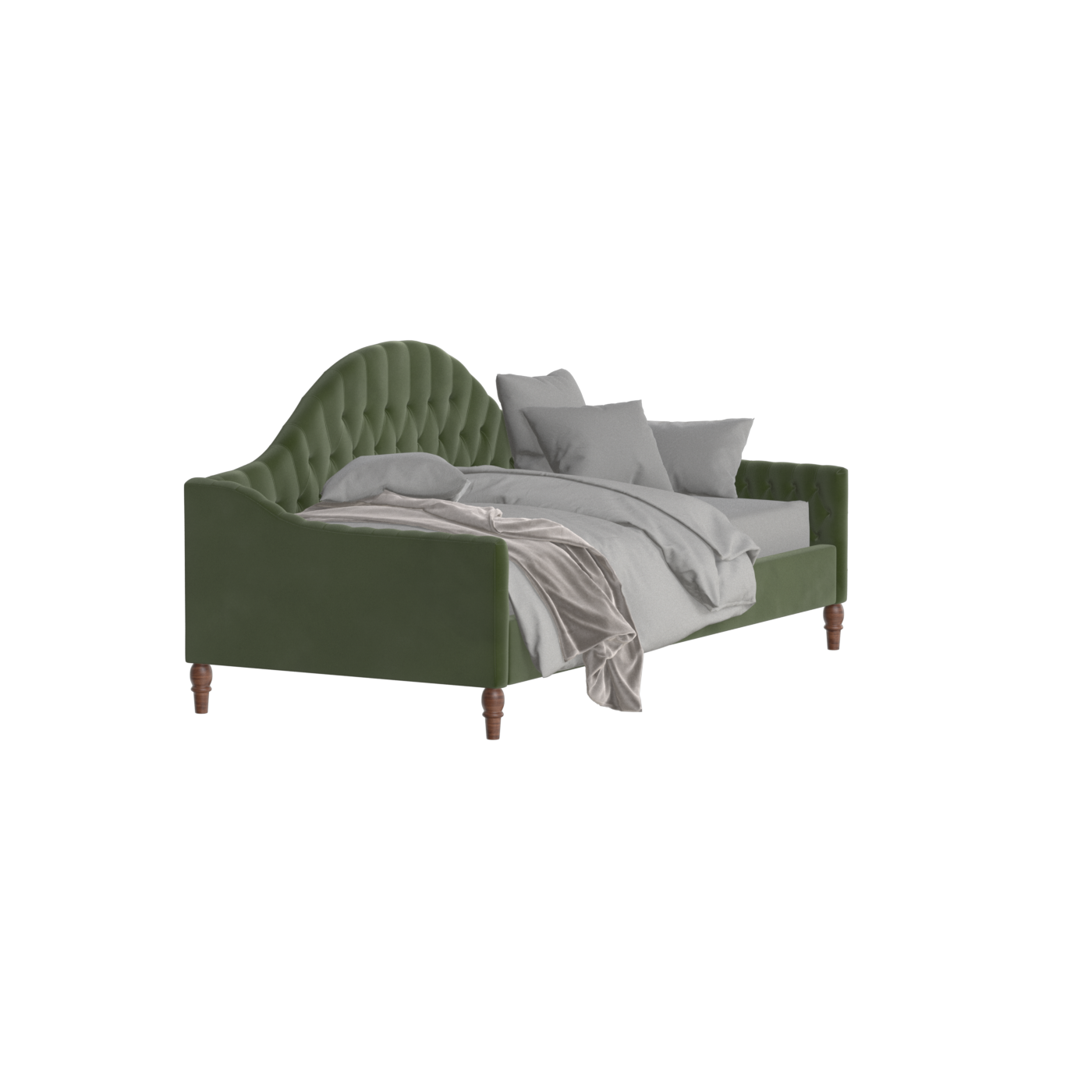 Lit de repos Elise aux courbes élégantes et au confort polyvalent