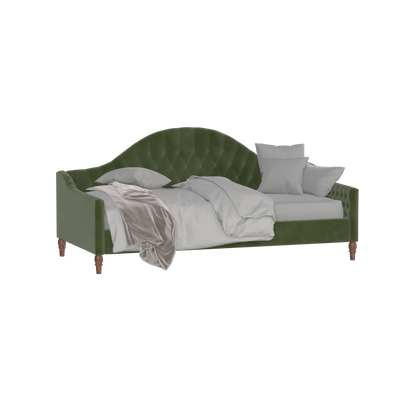 Lit de repos Elise aux courbes élégantes et au confort polyvalent