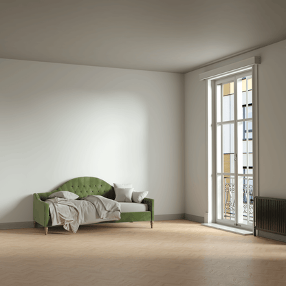 Lit de repos Elise aux courbes élégantes et au confort polyvalent