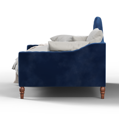 Elise Daybed with Elegant Curves and Versatile Comfort